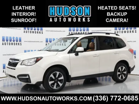 White 2018 Subaru Forester 2.5i Premium for sale in Greensboro, NC