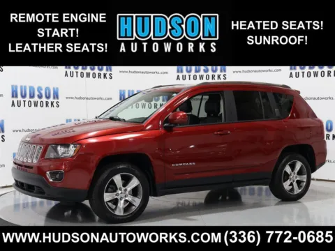 Red 2017 Jeep Compass Latitude for sale in Greensboro, NC