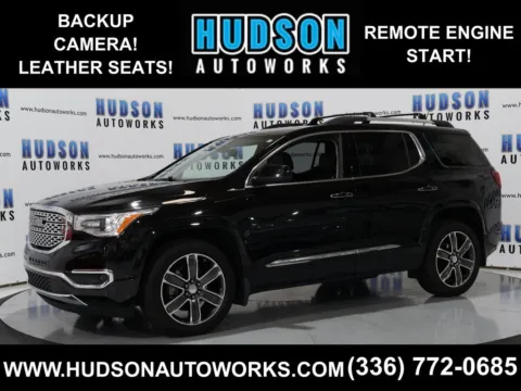 Black 2018 GMC Acadia Denali for sale in Greensboro, NC