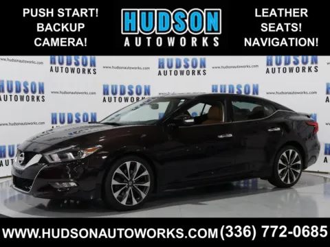 Black 2016 Nissan Maxima SR for sale in Greensboro, NC