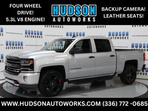 Silver 2017 Chevrolet Silverado 1500 LTZ for sale in Greensboro, NC
