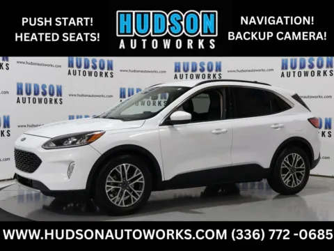 White 2020 Ford Escape SEL for sale in Greensboro, NC