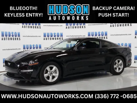 Black 2018 Ford Mustang EcoBoost for sale in Greensboro, NC