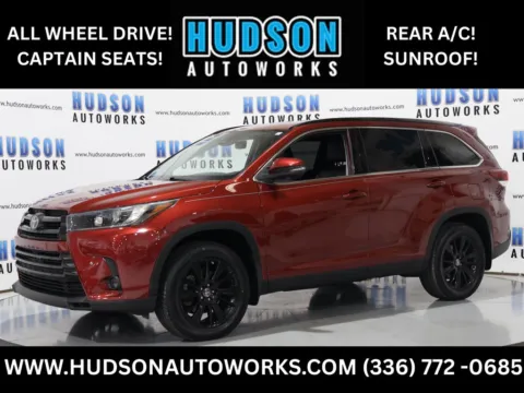 Red 2019 Toyota Highlander SE for sale in Greensboro, NC