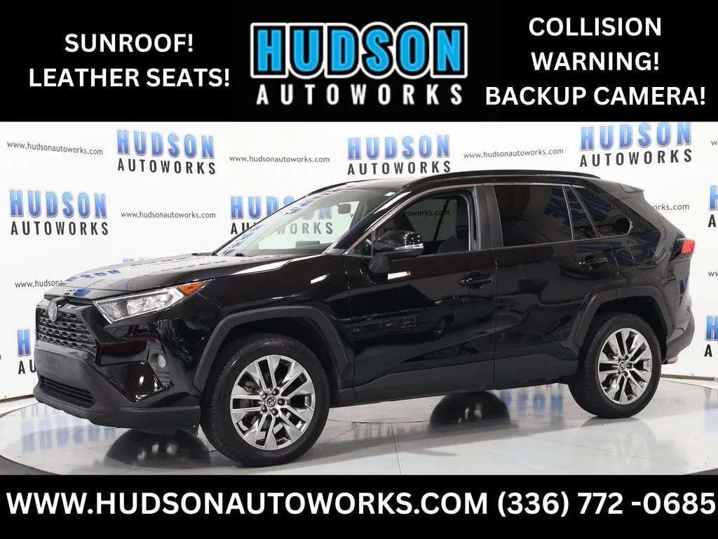 Black 2020 Toyota RAV4 XLE Premium for sale in Greensboro, NC