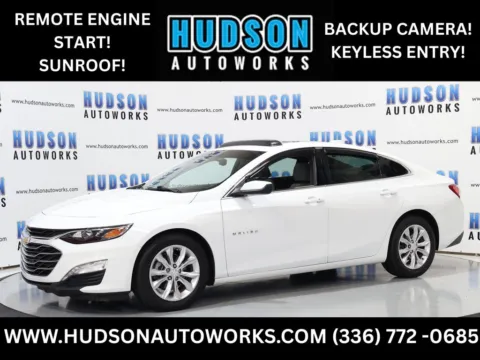 White 2021 Chevrolet Malibu LT for sale in Greensboro, NC