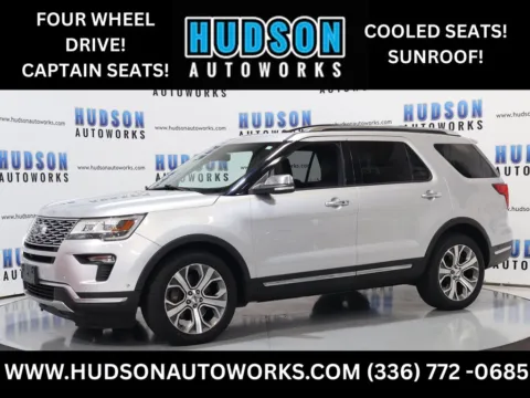 Photos of 2018 Ford Explorer Platinum for sale in Greensboro, NC at Hudson Autoworks Sales