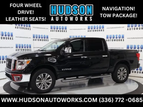 Black 2017 Nissan Titan SL for sale in Greensboro, NC