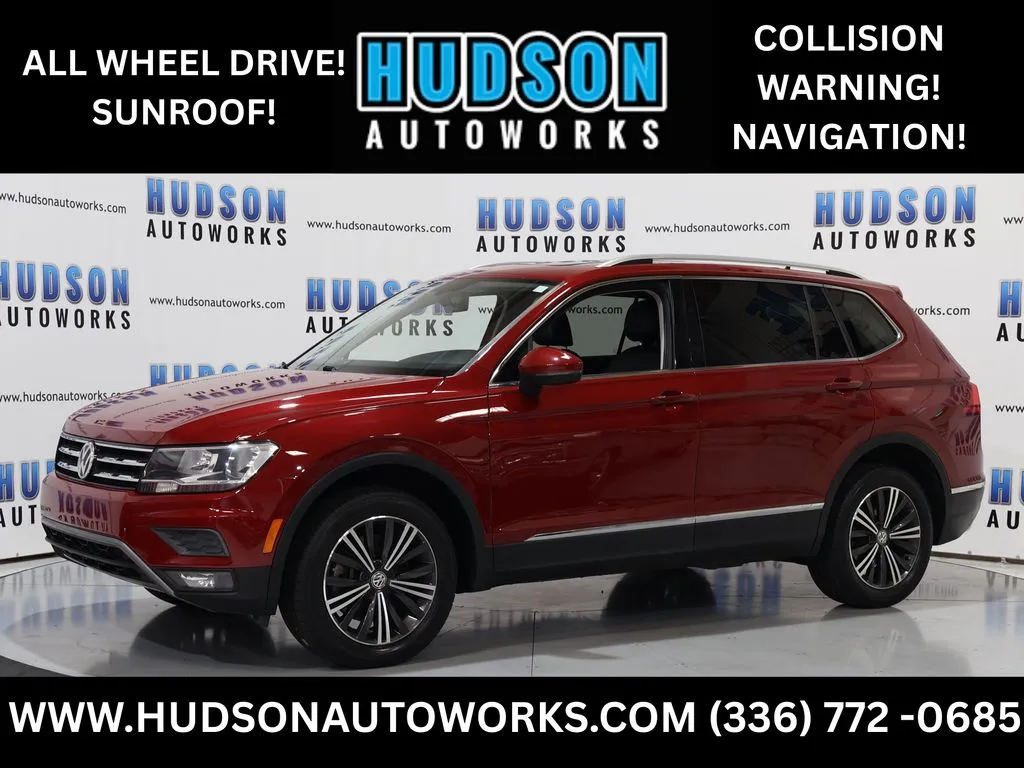 Red 2018 Volkswagen Tiguan 2.0T SEL for sale in Greensboro, NC
