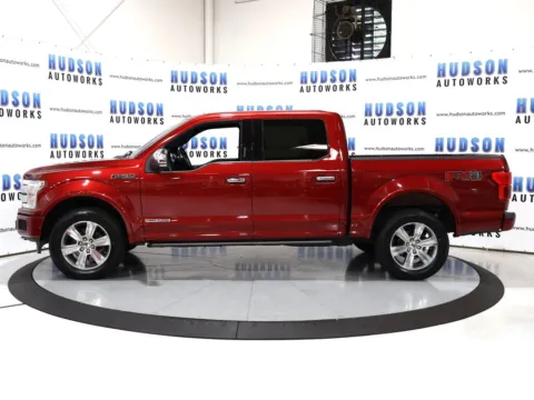 Another view of 2018 Ford F-150 Platinum for sale in Greensboro, NC at Hudson Autoworks Sales