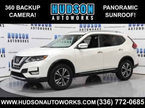 White 2017 Nissan Rogue SL for sale in Greensboro, NC