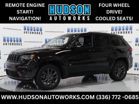 Black 2019 Jeep Grand Cherokee Overland for sale in Greensboro, NC