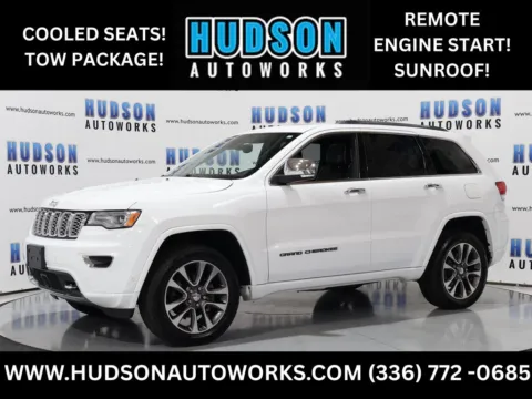 White 2018 Jeep Grand Cherokee Overland for sale in Greensboro, NC