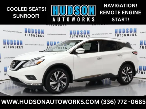 White 2018 Nissan Murano Platinum for sale in Greensboro, NC