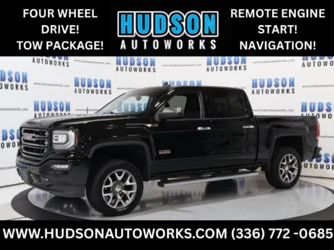 Black 2018 GMC Sierra 1500 SLT for sale in Greensboro, NC