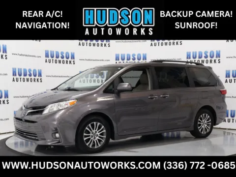 Gray 2018 Toyota Sienna XLE for sale in Greensboro, NC