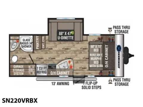 Photos of 2023 Venture Rv Sonic 220VRBX for sale in Valley View, TX at Liberty Trail RV - Denton