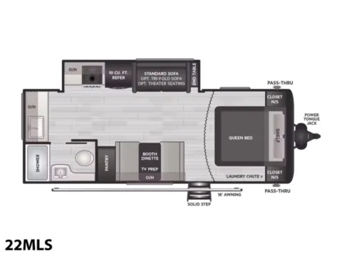 Photos of 2024 Keystone Rv Hideout 22MLS for sale in Valley View, TX at Liberty Trail RV - Denton