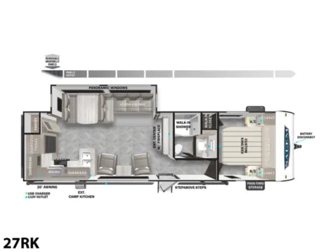 Photos of 2023 Forest River Salem 27RKX for sale in Valley View, TX at Liberty Trail RV - Denton