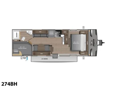 Photos of 2023 Jayco Jay Flight 274BH for sale in Valley View, TX at Liberty Trail RV - Denton