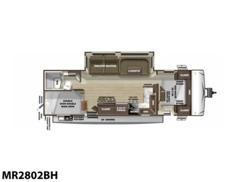 Photos of 2020 Highland Ridge Mesa Ridge Lite 2802BH for sale in Valley View, TX at Liberty Trail RV - Denton