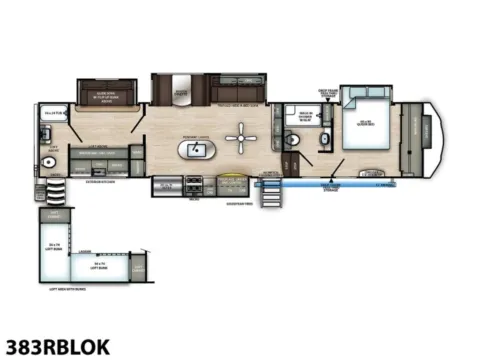 Photos of 2021 Forest River Sierra 383RBLOK for sale in Valley View, TX at Liberty Trail RV - Denton