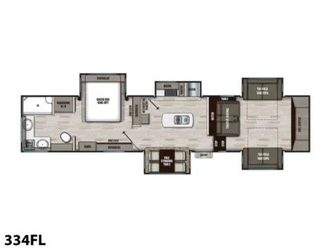 Photos of 2022 Shasta Phoenix 334FL for sale in Valley View, TX at Liberty Trail RV - Denton