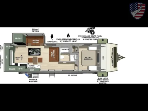 Another view of 2026 Forest River No Boundaries 20.8 BEAST MODE for sale in Valley View, TX at Liberty Trail RV - Denton
