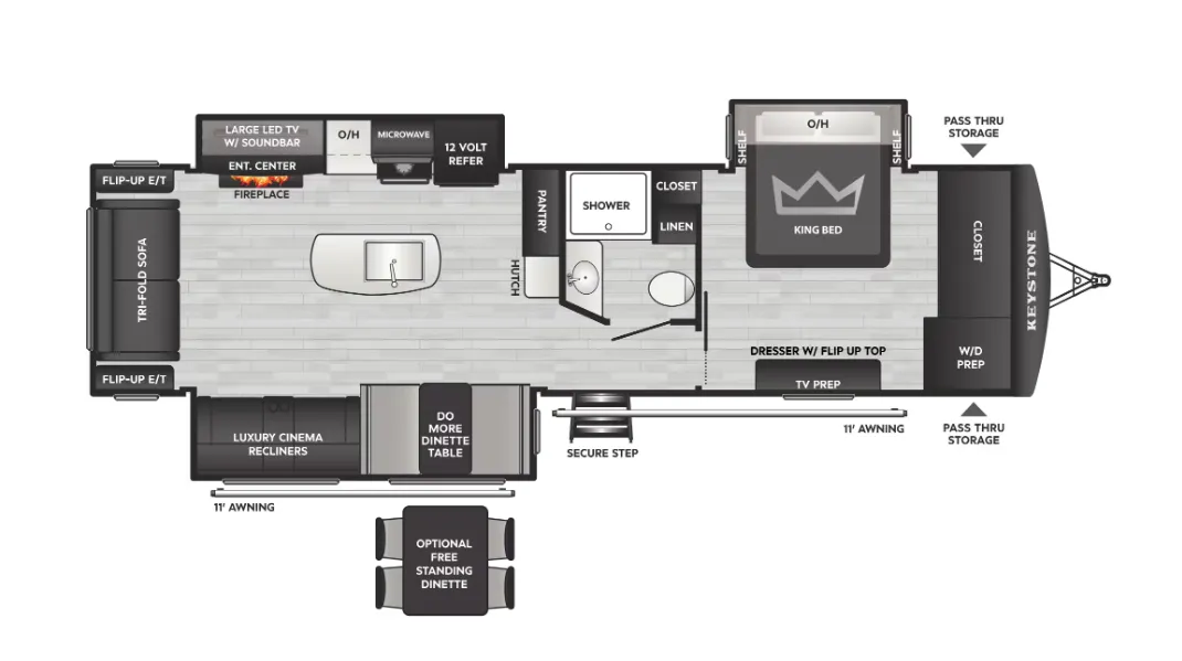 2026 Keystone Passport 3100RE for sale in Valley View, TX