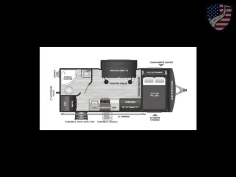 Another view of 2026 Keystone RV Outback 19RBS OBX for sale in Valley View, TX at Liberty Trail RV - Denton