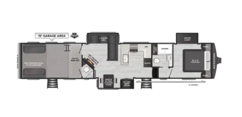 More photos of 2026 Keystone RV Impact 418 CUSTOM PAINT at Liberty Trail RV - Denton, TX