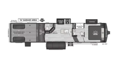 More photos of 2026 Keystone RV Impact 367 at Liberty Trail RV - Denton, TX