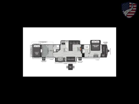 Another view of 2026 Keystone RV Fuzion 432 for sale in Valley View, TX at Liberty Trail RV - Denton
