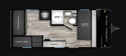 Another view of 2026 Dutchmen Aspen Trail 17QB for sale in Valley View, TX at Liberty Trail RV - Denton