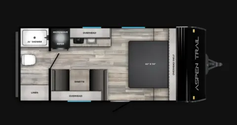 Another view of 2026 Dutchmen Aspen Trail 17RB for sale in Valley View, TX at Liberty Trail RV - Denton