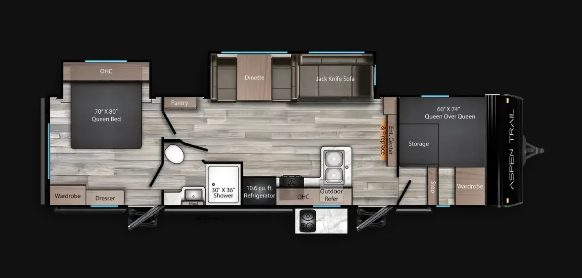 2026 Dutchmen Aspen Trail 3225FBS for sale in Valley View, TX