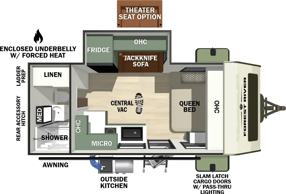 2026 Forest River No Boundaries 18.3 for sale in Valley View, TX
