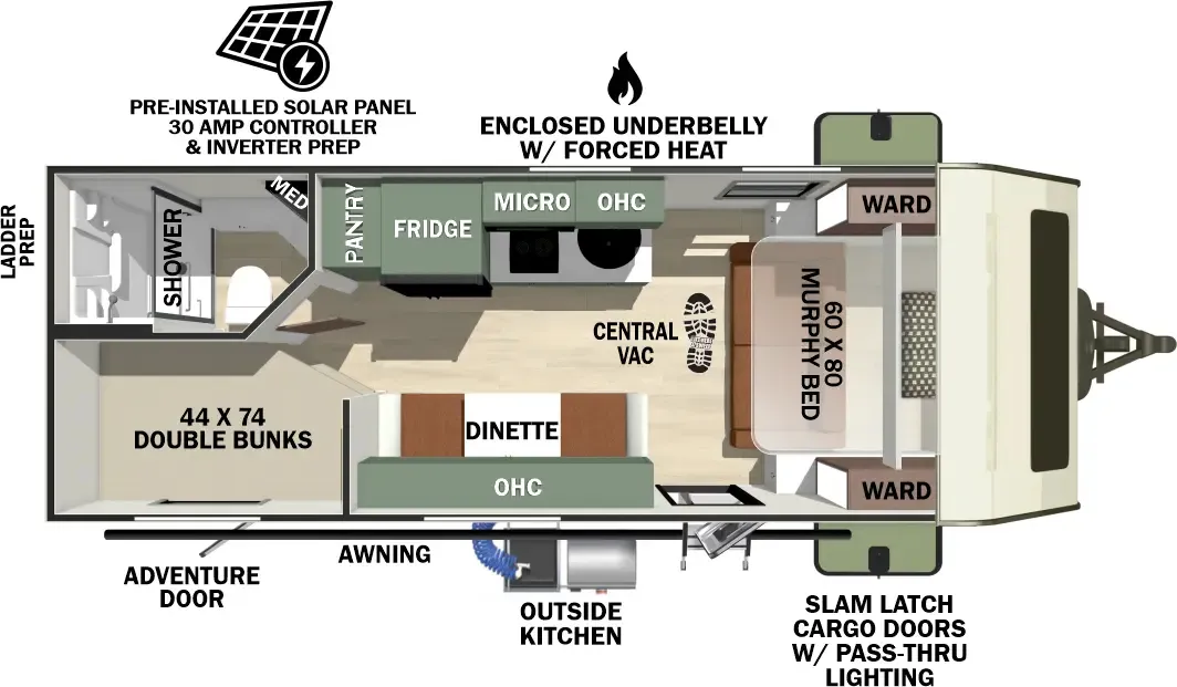 2026 Forest River No Boundaries 19.3 for sale in Valley View, TX
