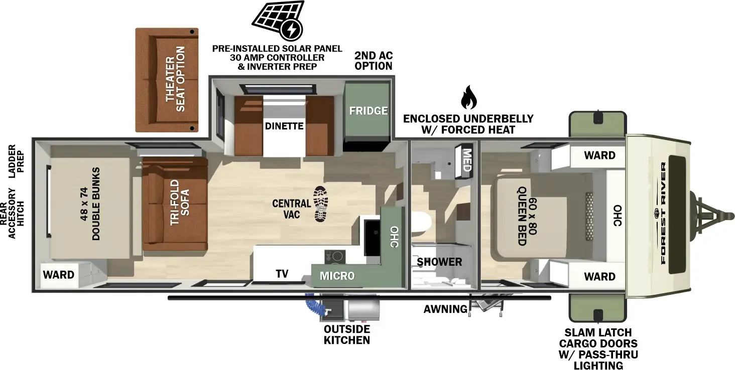 2026 Forest River No Boundaries 20.9 for sale in Valley View, TX