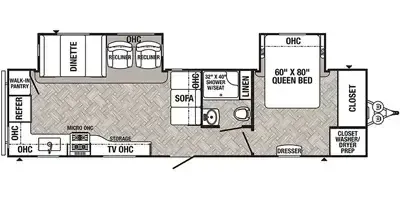 Another view of 2022 Forest River Puma 30RKQS for sale in Valley View, TX at Liberty Trail RV - Denton