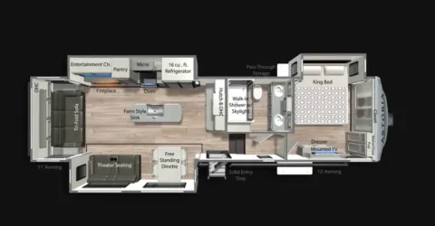 Gray 2026 Dutchmen Astoria 3173RLP for sale in Valley View, TX