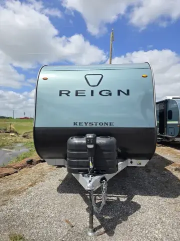 Photos of 2026 Keystone Reign 18RB for sale in Valley View, TX at Liberty Trail RV - Denton