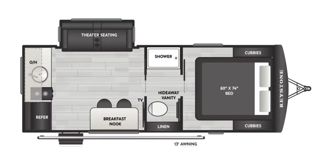2026 Keystone Reign 19RK for sale in Valley View, TX