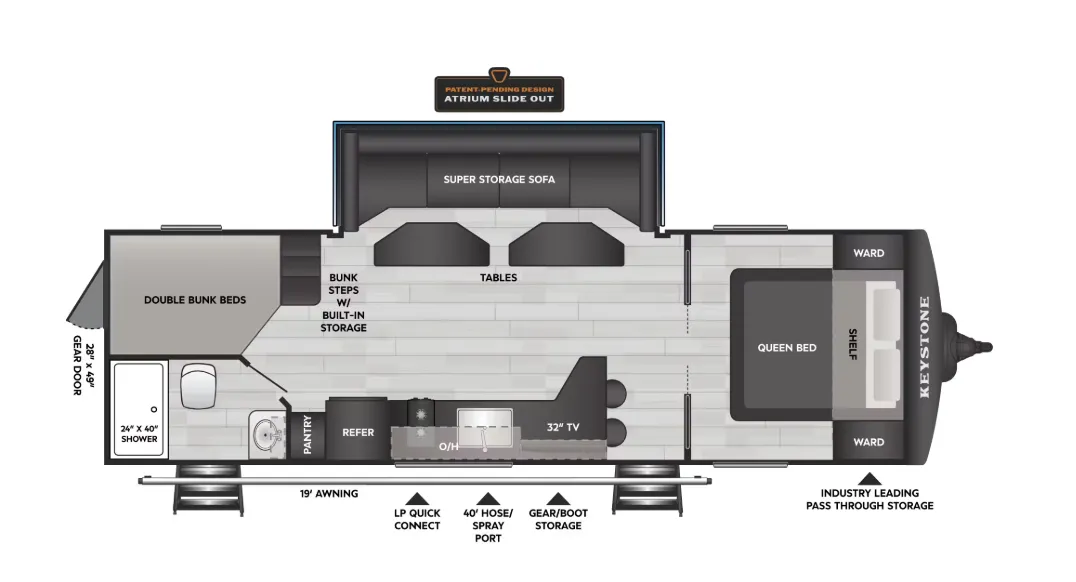 2026 Keystone Walkabout 26MAX TITANIUM for sale in Valley View, TX