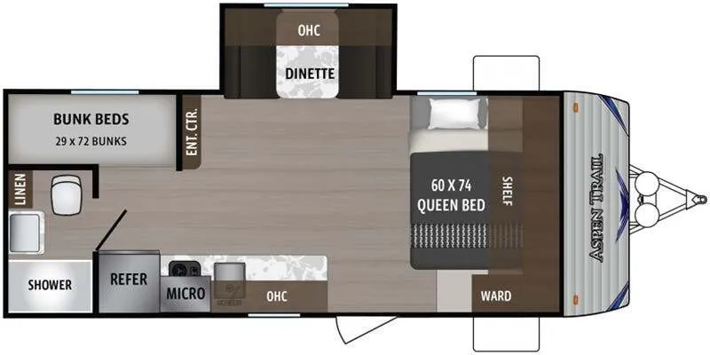 2020 Dutchmen Aspen Trail 1980BHS for sale in Valley View, TX