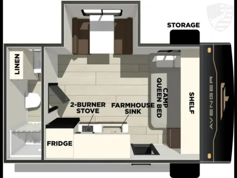 Photos of 2025 Primetime Avenger 17FQS for sale in Valley View, TX at Liberty Trail RV - Denton