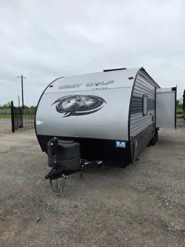 Photos of 2022 Forest River Grey Wolf 23MK for sale in Valley View, TX at Liberty Trail RV - Denton