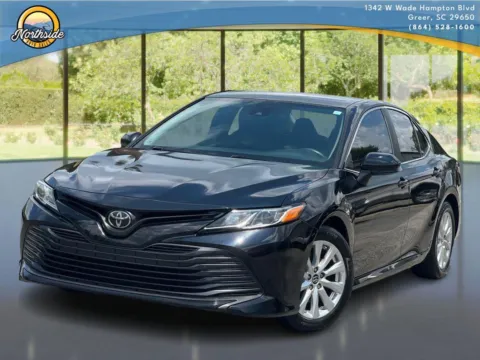 Black 2019 Toyota Camry LE for sale in Greer, SC