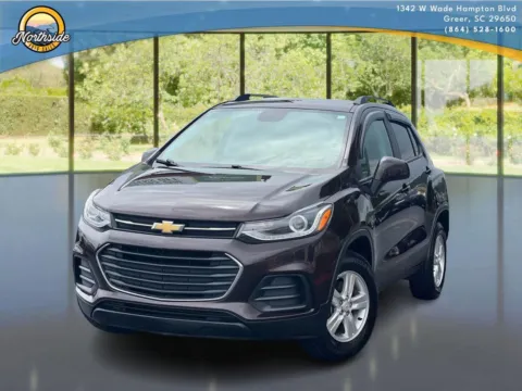 Black 2021 Chevrolet Trax LT for sale in Greer, SC