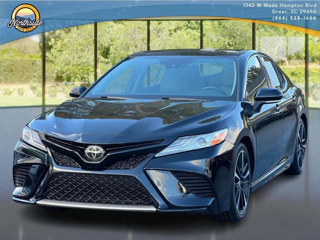 Black 2020 Toyota Camry XSE for sale in Greer, SC